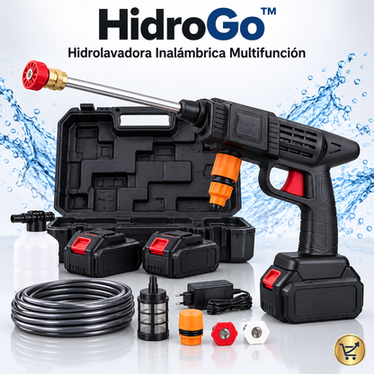 HidroGo™ – Hidrolavadora Inalámbrica Multifunción